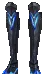 Blue Eye Knight Boots